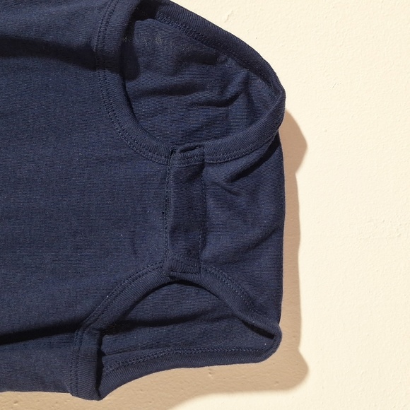 Tennessee Titans Outer Stuff Navy One Piece Bottom Buttons 24 Months - Picture 4 of 14